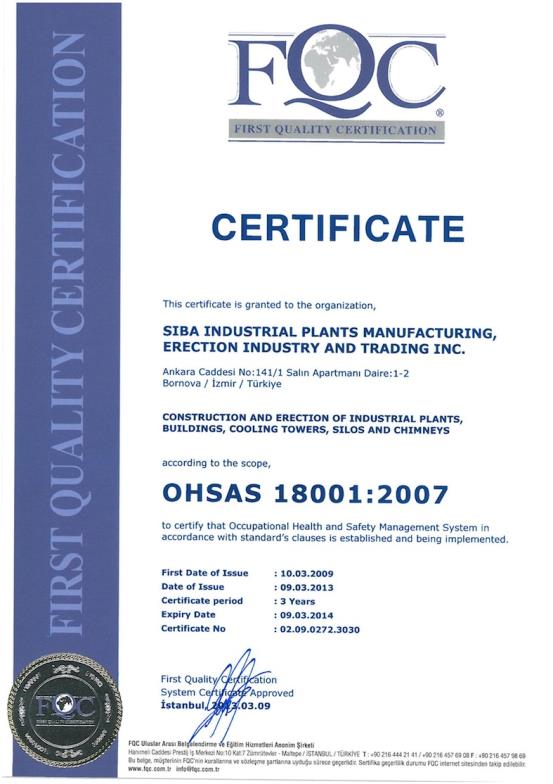 OHSAS 18001:2007 · EN