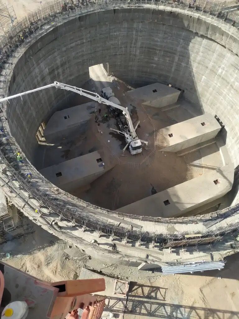 Lebap Çimento – Slipform Supply and Supervision – engineering construction site in Lebap, Turkmenistan (photo 2)