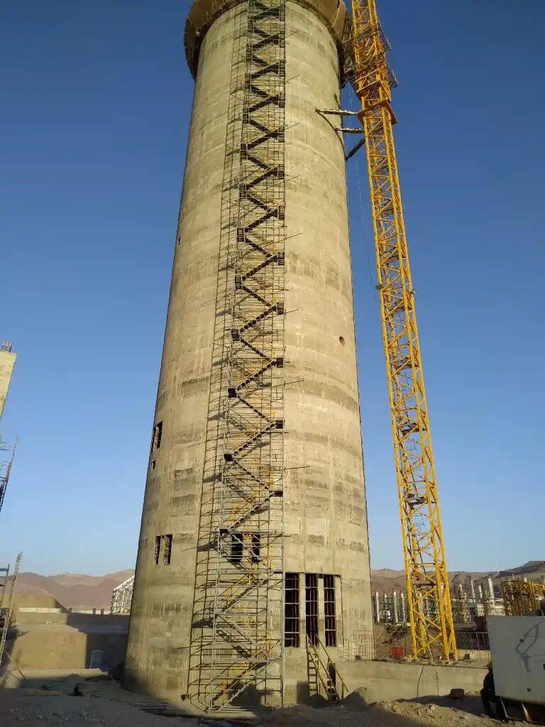 Lebap Çimento – Slipform Supply and Supervision – engineering construction site in Lebap, Turkmenistan (photo 3)