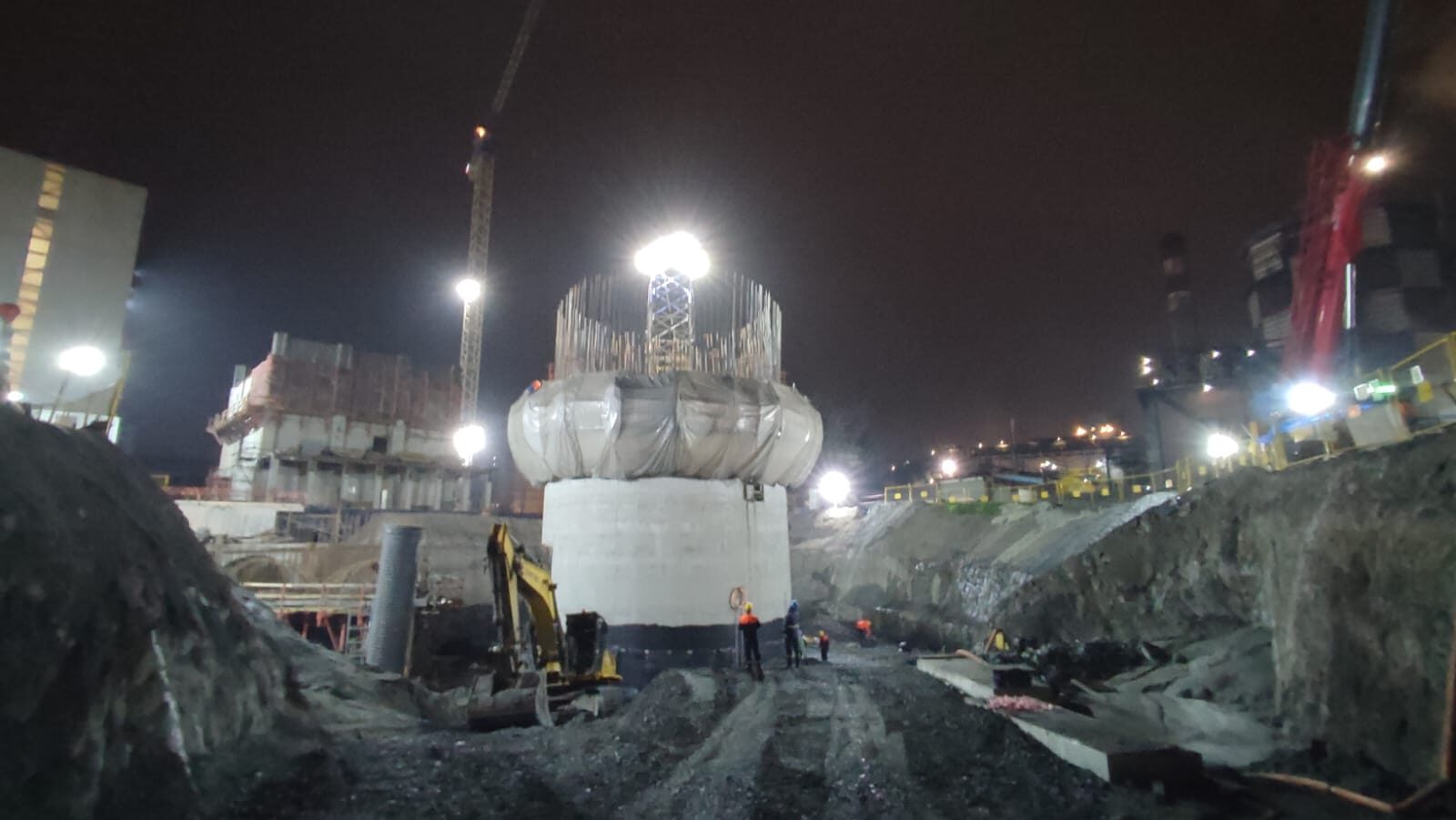 Erdemir – KOK4 Reinforced Concrete Chimney – chimneys construction site in Zonguldak (Ereğli), Türkiye (photo 5)