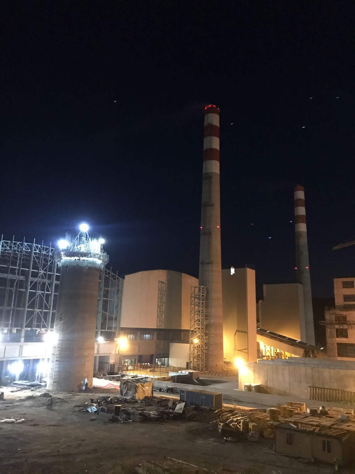 Park Cam – Bilecik OSB FUR40 Reinforced Concrete Chimney – chimneys construction site in Bilecik, Türkiye (photo 4)