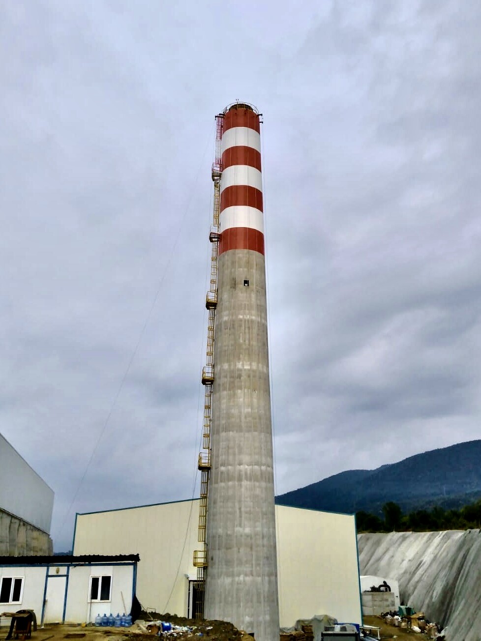 Düzce Cam – 3. Hat Betonarme Baca