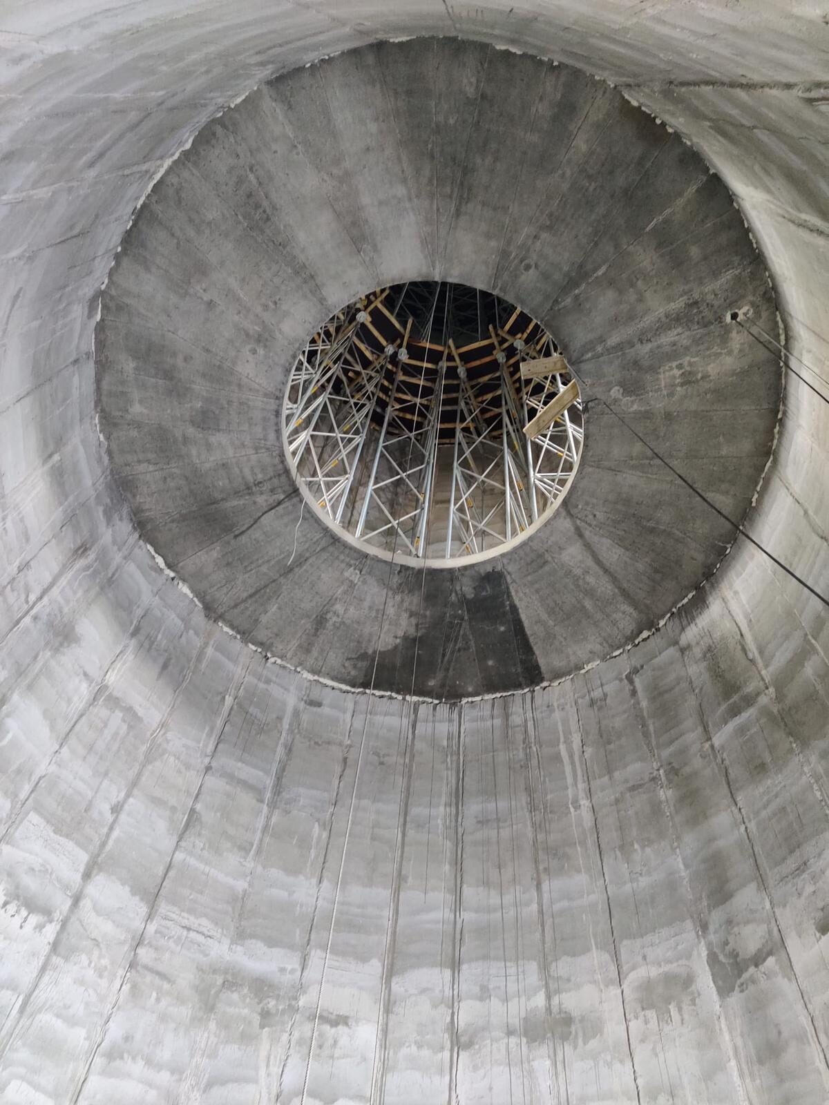 Şişecam Düzcam – Kırklareli TR-Oto Line Reinforced Concrete Chimney – chimneys construction site in Kırklareli, Türkiye (photo 5)