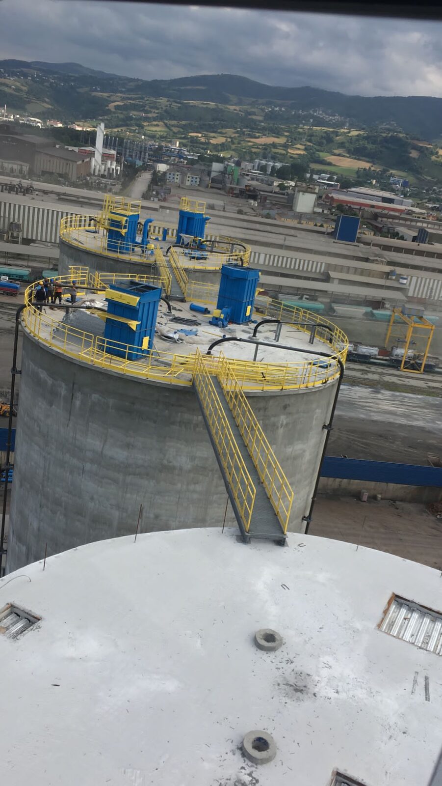 Adoçim Çimento – Samsun Port Silos – silos construction site in Samsun, Türkiye (photo 6)
