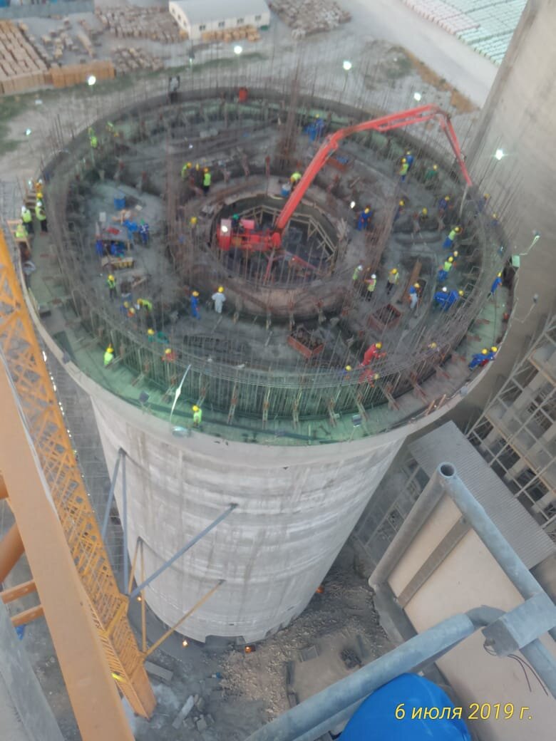 Norm Cement – Bakü Multi-Cell Silo and Facilities – epc construction site in Bakü, Azerbaijan (photo 2)
