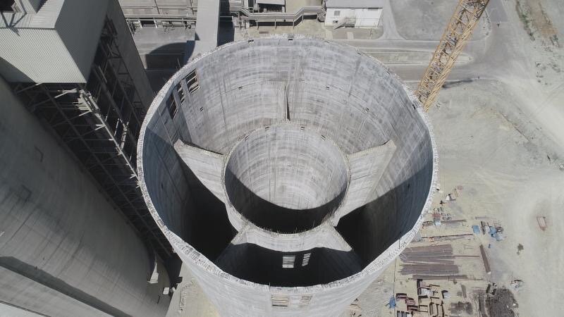 Norm Cement – Bakü Multi-Cell Silo and Facilities – epc construction site in Bakü, Azerbaijan (photo 4)