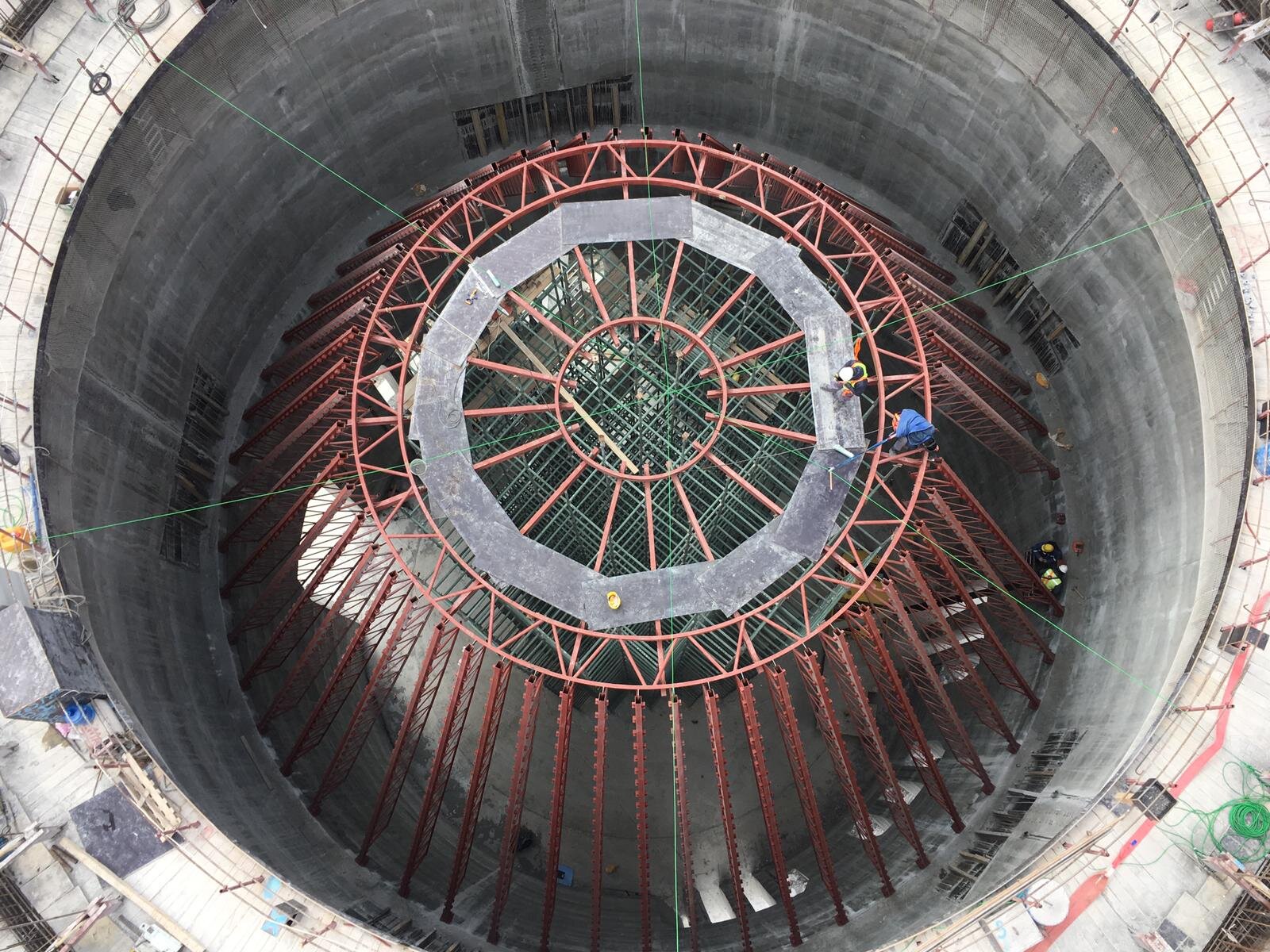 Norm Cement – Bakü Multi-Cell Silo and Facilities – epc construction site in Bakü, Azerbaijan (photo 5)