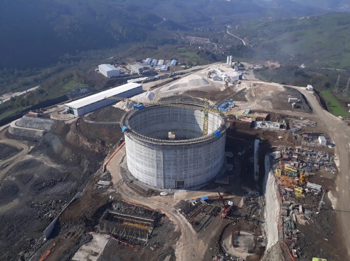 Marmara Çimento – Düzce Factory Silos and Structures – silos construction site in Düzce, Türkiye (photo 3)