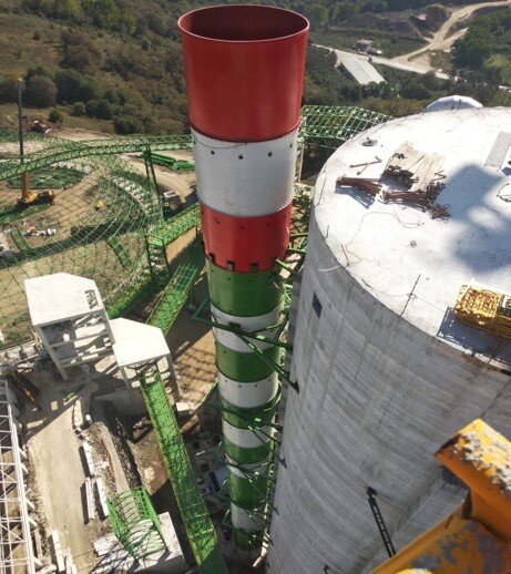 Marmara Çimento – Düzce Factory Silos and Structures – silos construction site in Düzce, Türkiye (photo 6)