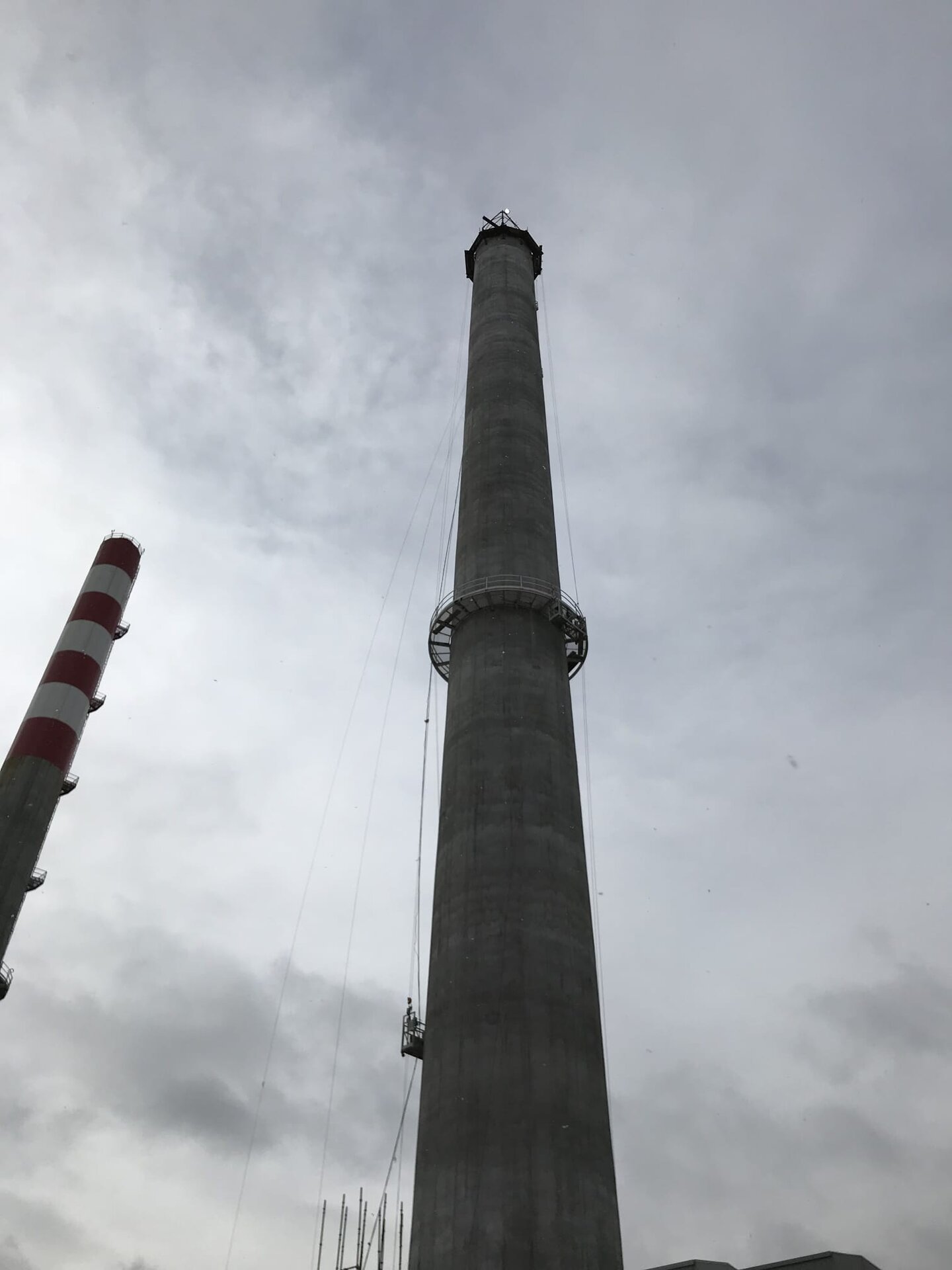 Anadolu Cam – Eskişehir Factory Reinforced Concrete Chimney – chimneys construction site in Eskişehir, Türkiye (photo 4)