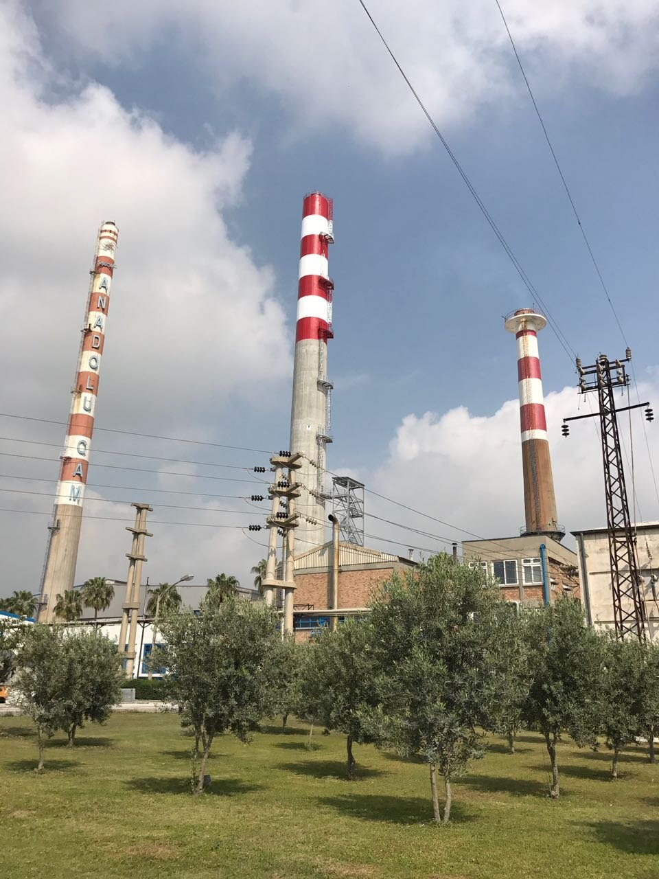 Anadolu Cam – Mersin Factory Chimney Demolition and Reconstruction – revamp construction site in Mersin, Türkiye (photo 2)