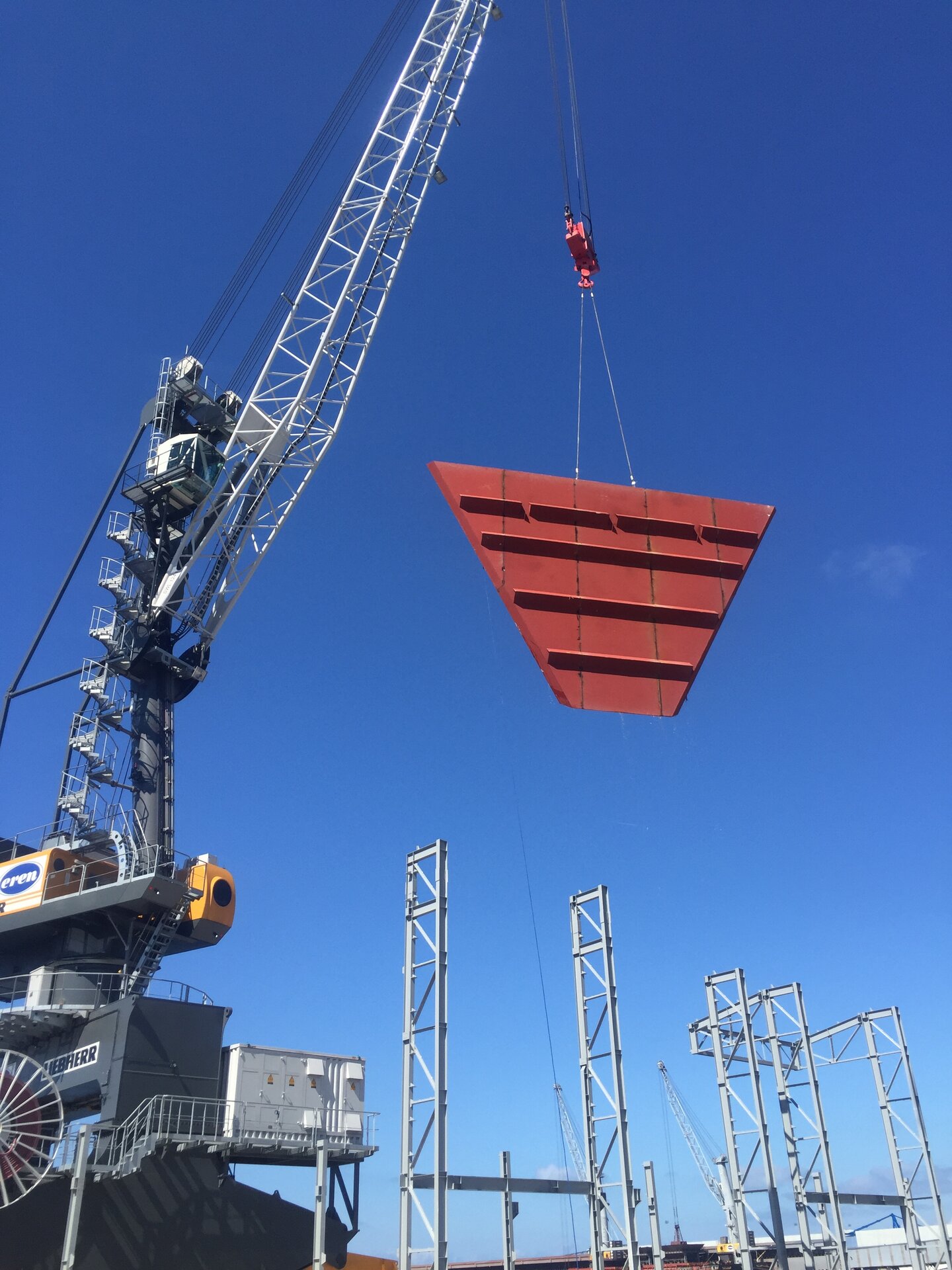 Eren Enerji – Zonguldak Ship Unloading Facility – infrastructure construction site in Zonguldak, Türkiye (photo 4)