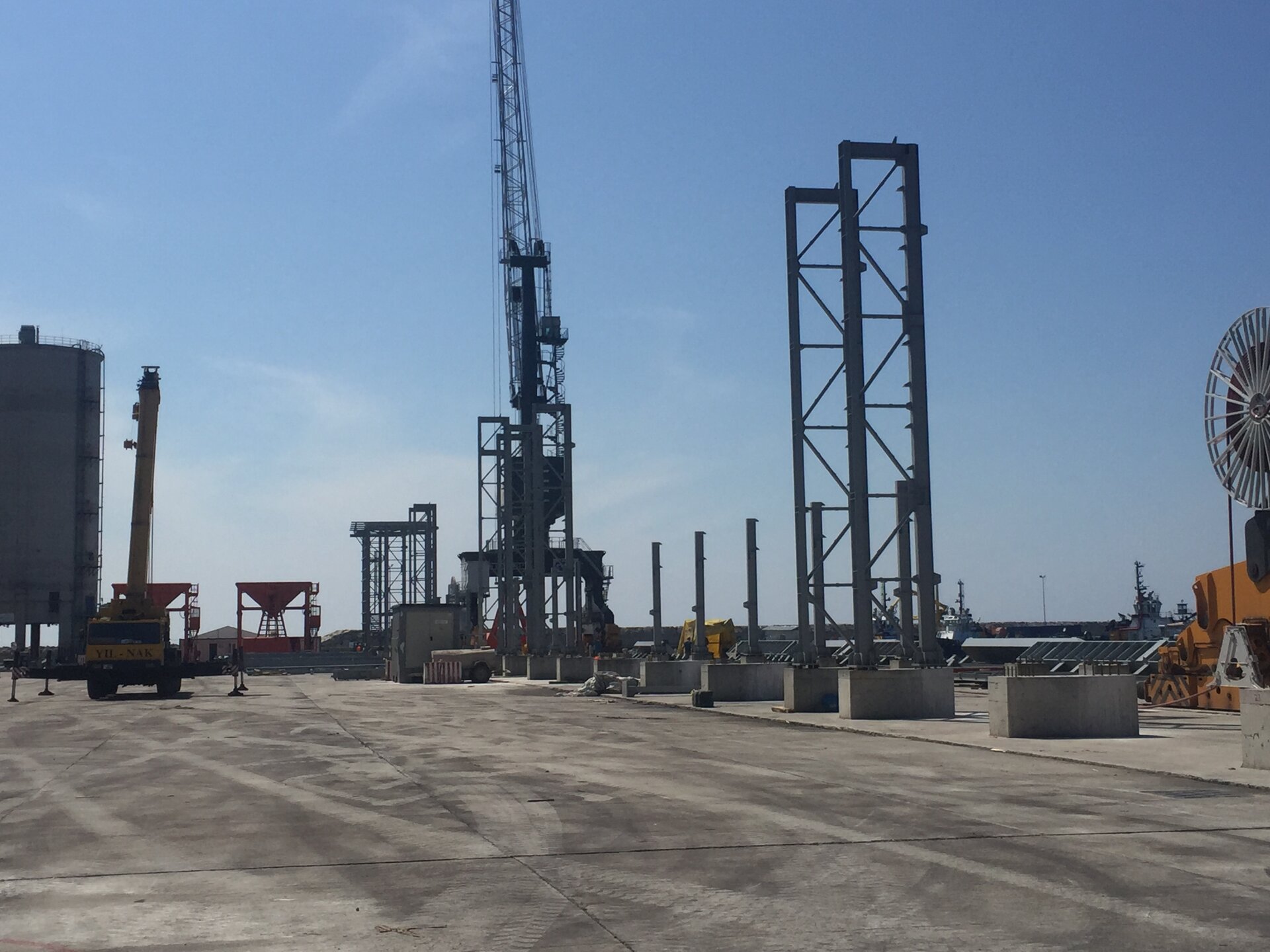 Eren Enerji – Zonguldak Ship Unloading Facility – infrastructure construction site in Zonguldak, Türkiye (photo 5)