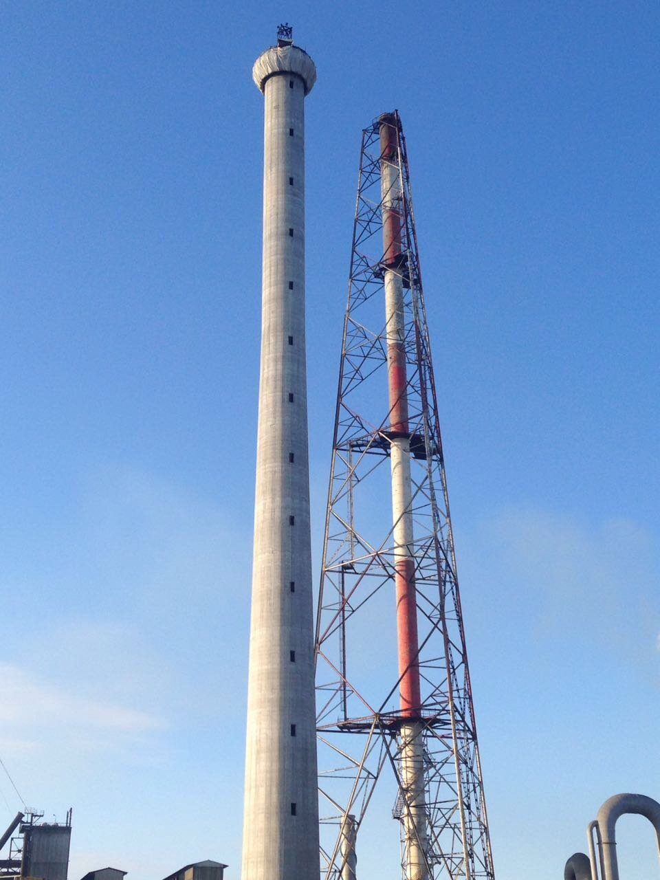 Eti Bakır – Samsun Smelting Facility Reinforced Concrete Chimney – chimneys construction site in Samsun, Türkiye (photo 4)