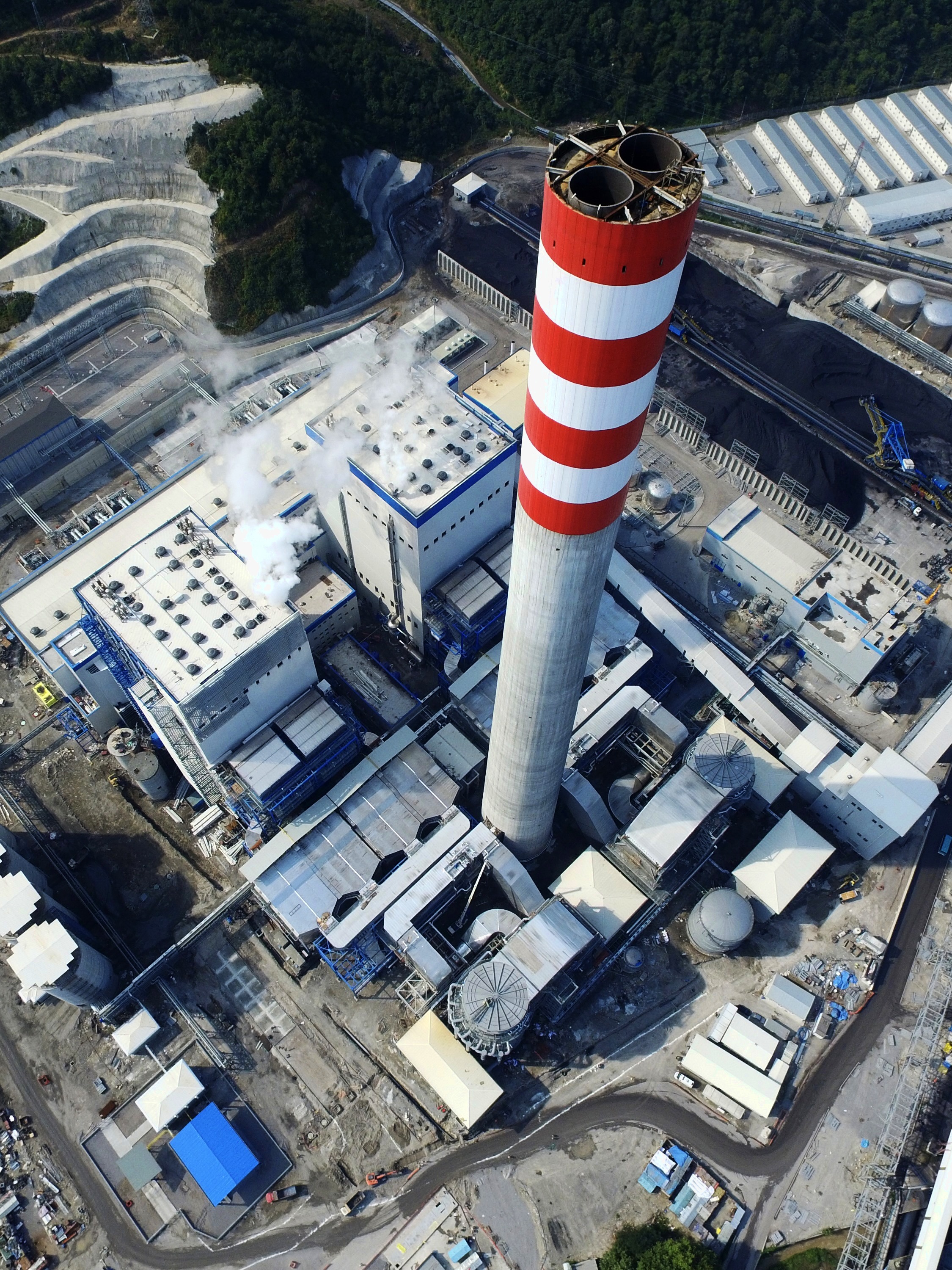 ZETES III Termik Santrali – Betonarme Baca ve Yapılar