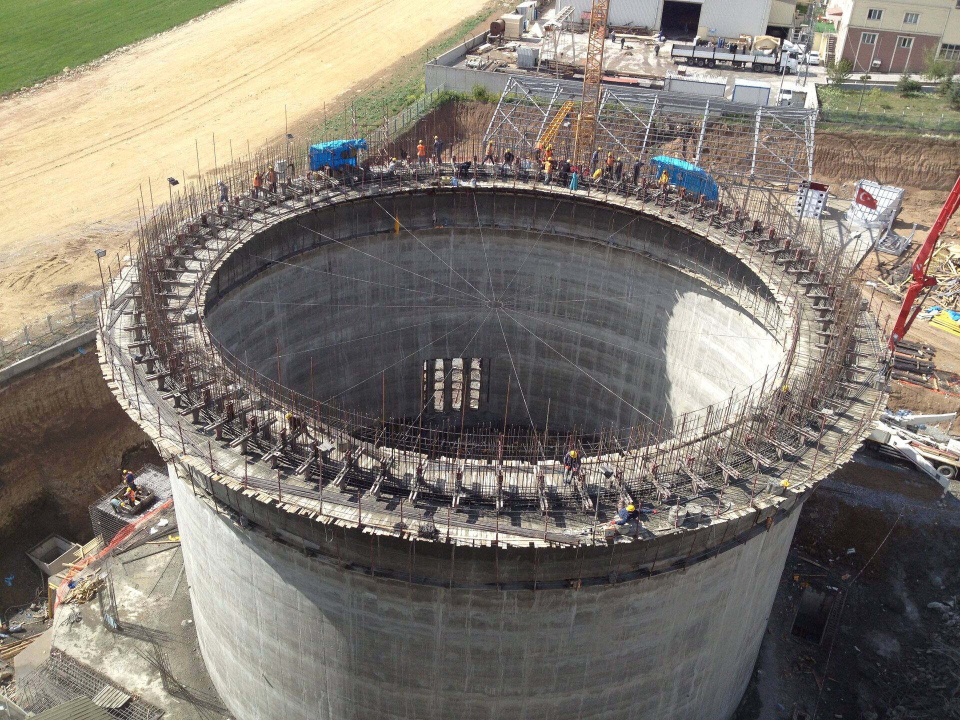 Bolu Çimento – Ankara (Kazan/Sarayköy) Clinker Production Line – epc construction site in Ankara, Türkiye (photo 2)