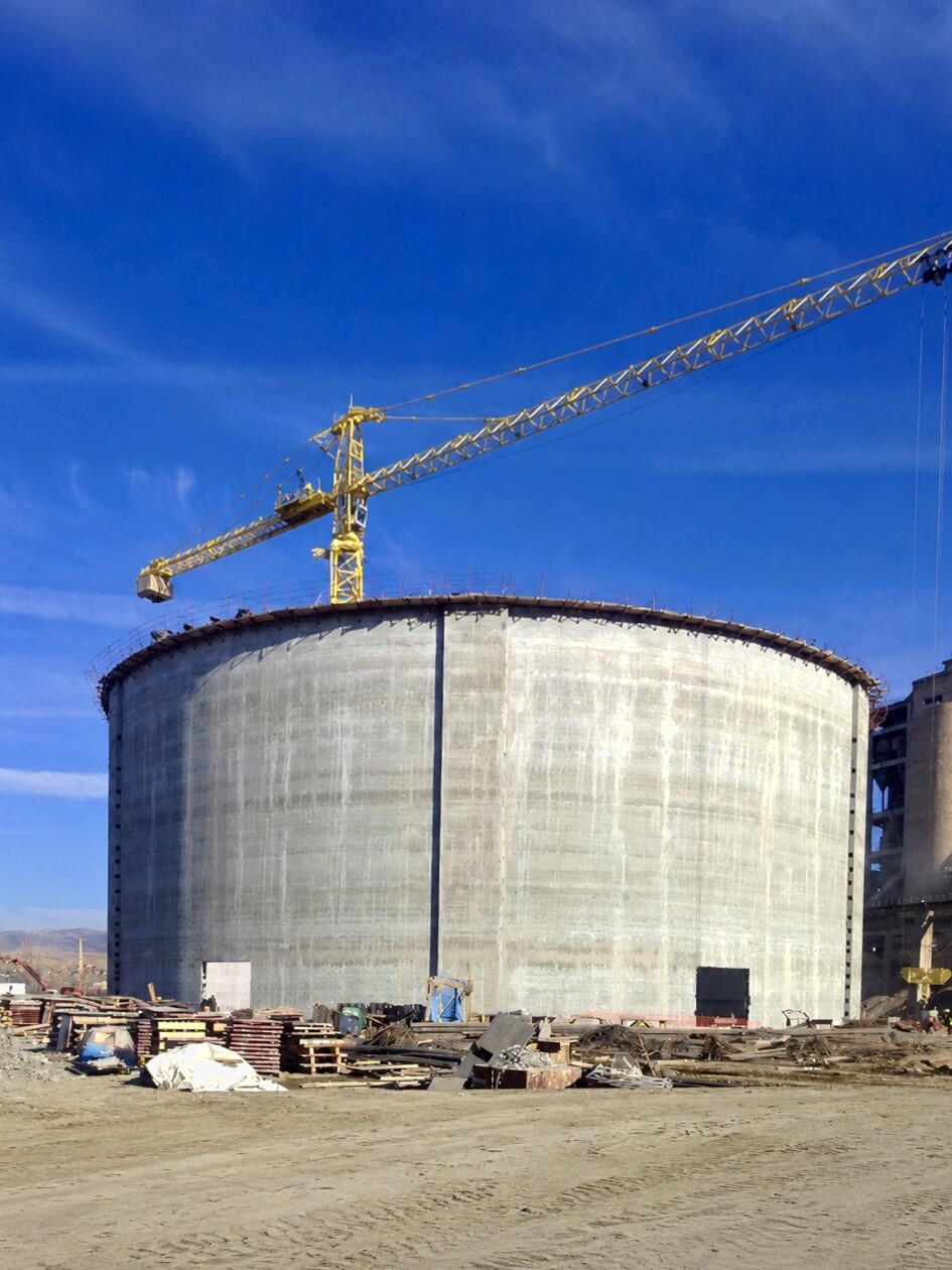 Vicat Baştaş Çimento – Ankara Fabrikası Klinker Silosu