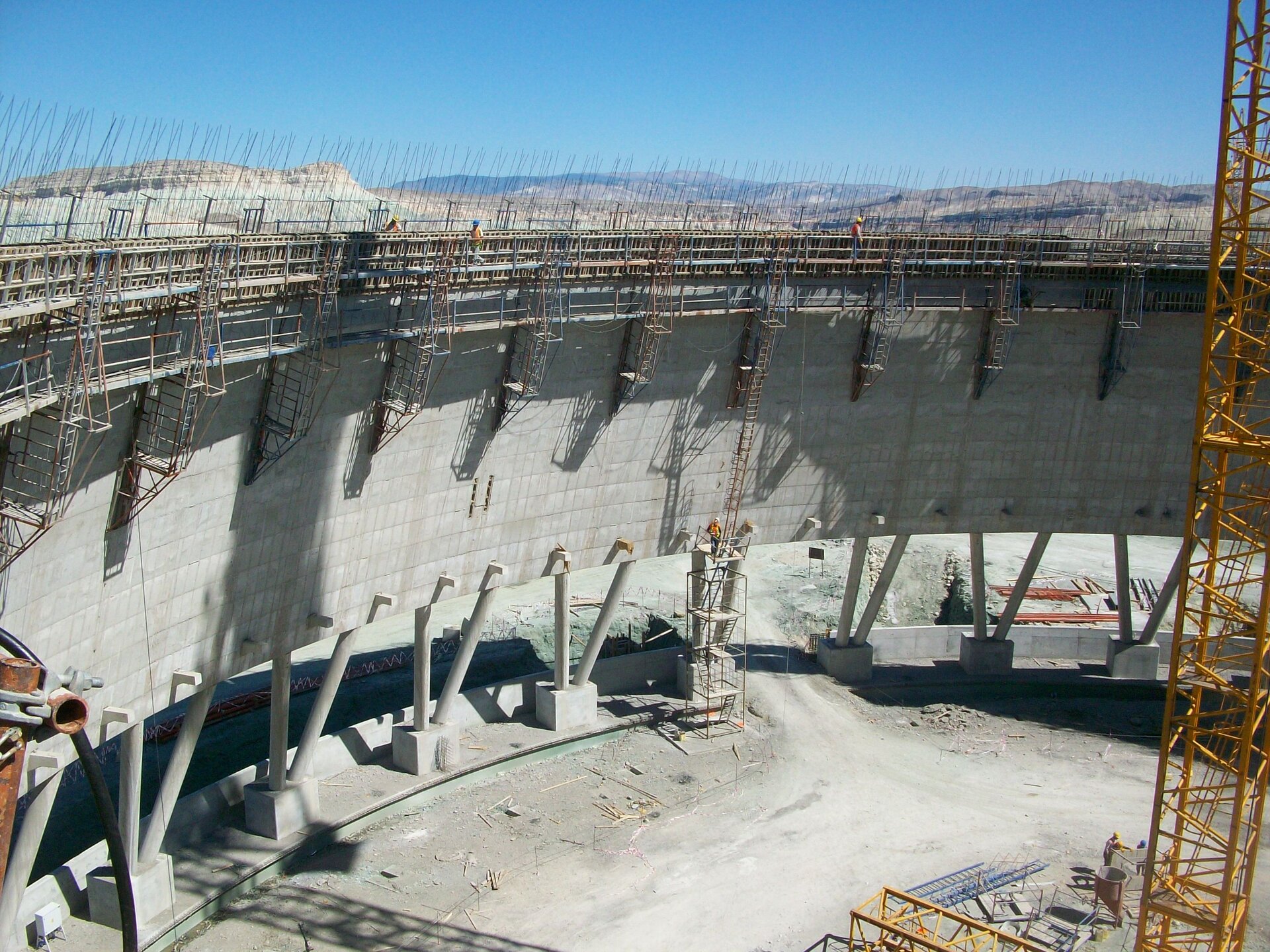 Yunus Emre Thermal Power Plant – Eskişehir Construction Works – heavy industrial construction site in Eskişehir, Türkiye (photo 3)