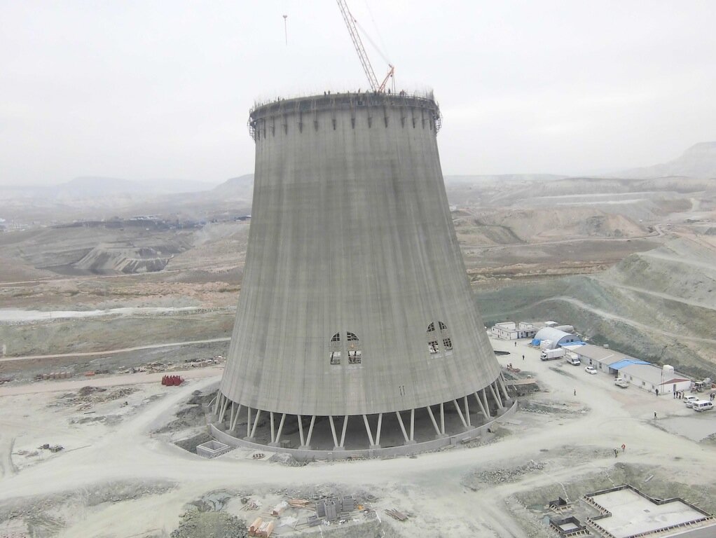 Yunus Emre Thermal Power Plant – Eskişehir Construction Works – heavy industrial construction site in Eskişehir, Türkiye (photo 5)