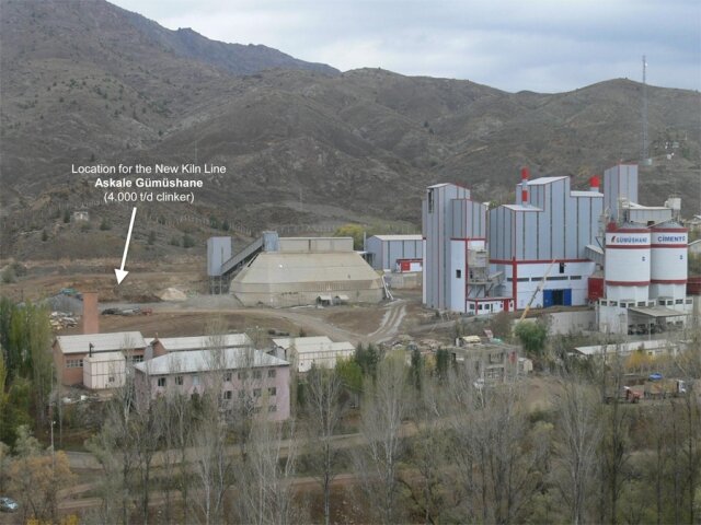 Aşkale Çimento – Gümüşhane Clinker Production Line – epc construction site in Gümüşhane, Türkiye (photo 2)