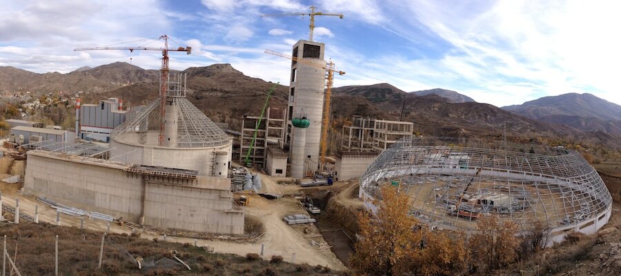 Aşkale Çimento – Gümüşhane Clinker Production Line – epc construction site in Gümüşhane, Türkiye (photo 3)