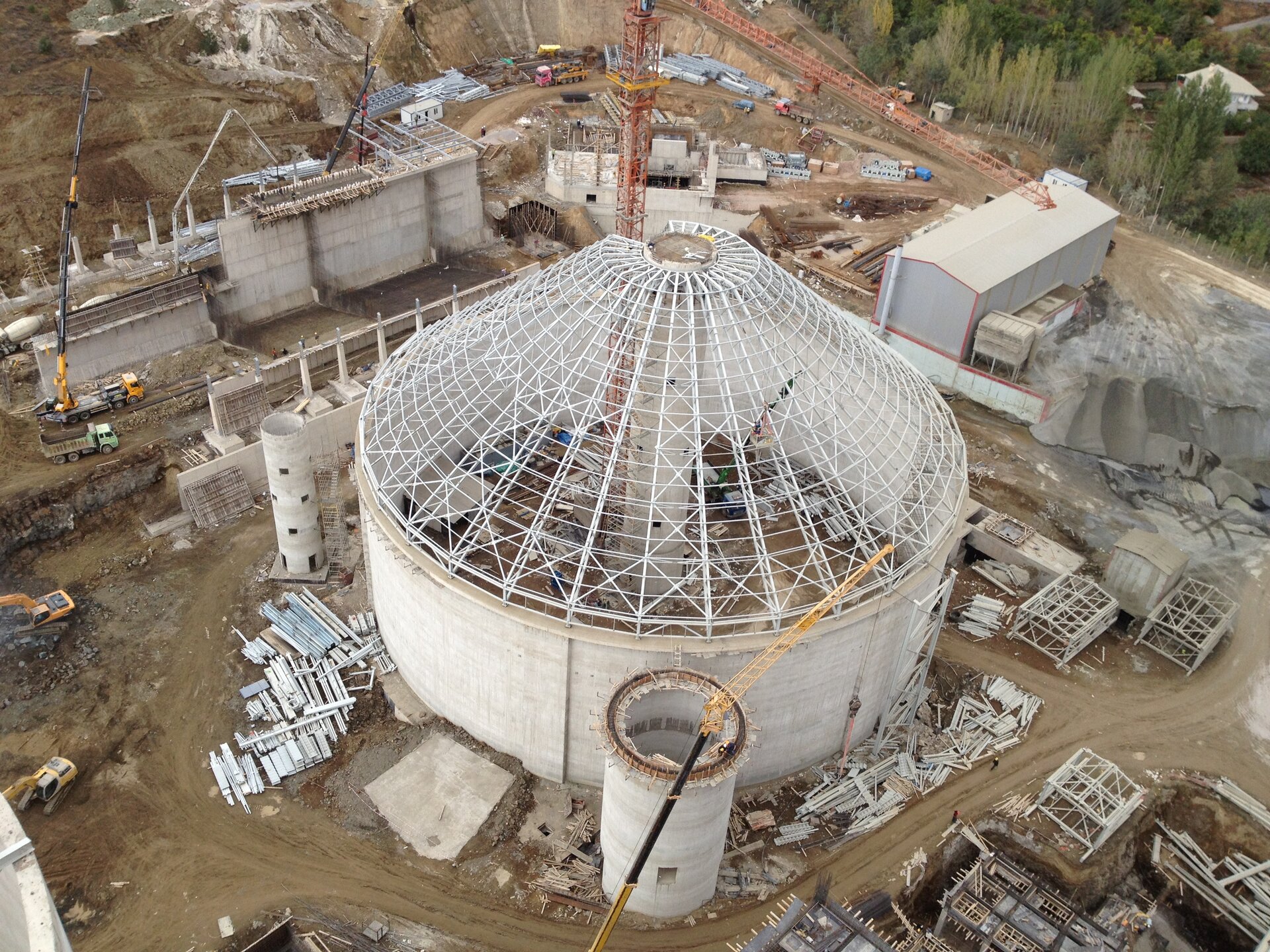 Aşkale Çimento – Gümüşhane Clinker Production Line – epc construction site in Gümüşhane, Türkiye (photo 5)