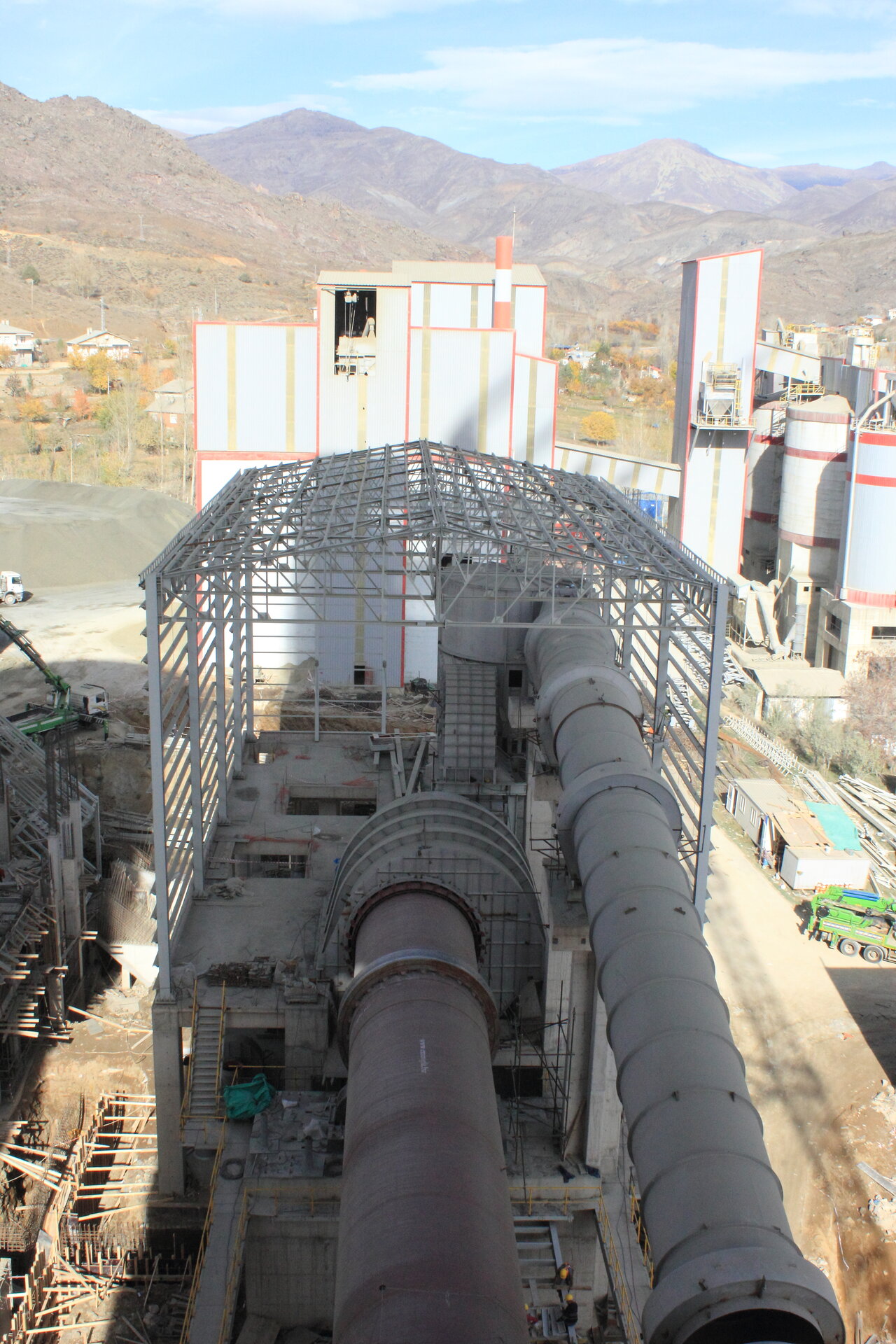 Aşkale Çimento – Gümüşhane Clinker Production Line – epc construction site in Gümüşhane, Türkiye (photo 7)