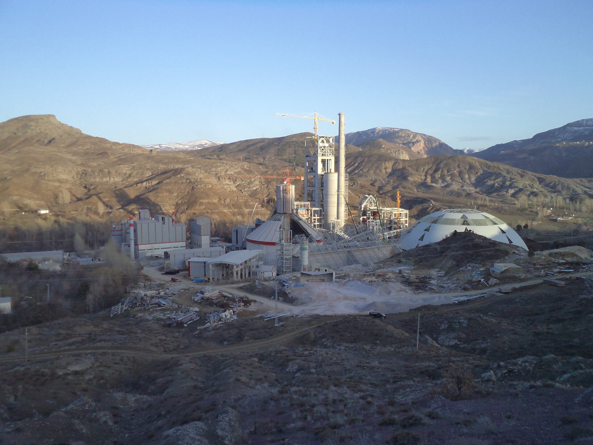 Aşkale Çimento – Gümüşhane Clinker Production Line – epc construction site in Gümüşhane, Türkiye (photo 9)