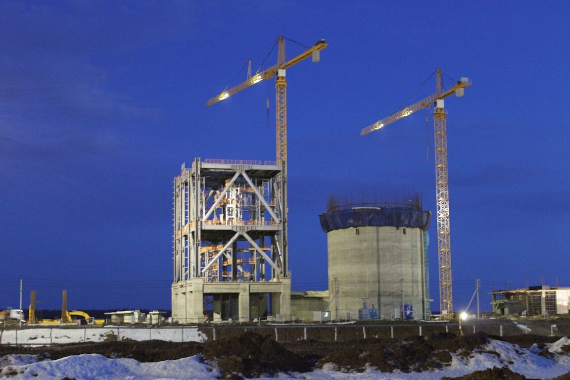 Kaluga 8500 TPD Cement Factory – Silo and Process Structures – epc construction site in Kaluga, Russia (photo 4)