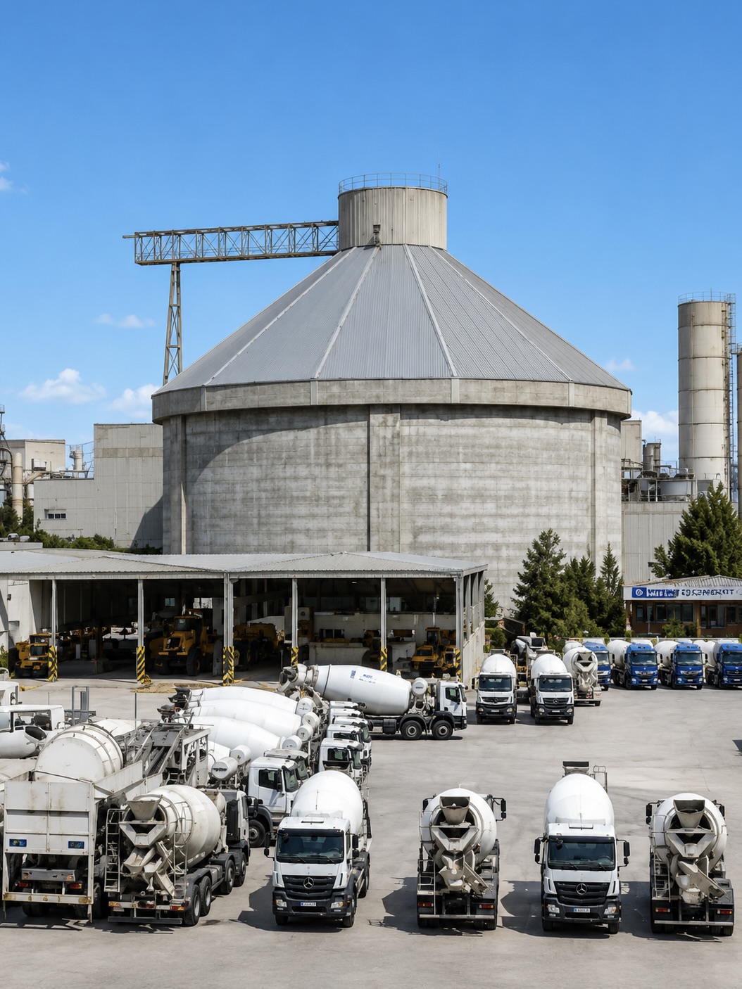 Vicat Konya Çimento – Konya Fabrikası Klinker Silosu