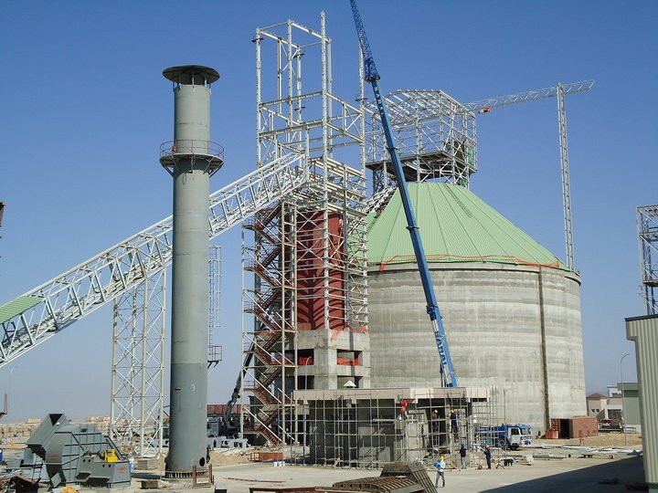 Jebel Cement Factory – industrial structures construction site in Balkanabat, Turkmenistan (photo 6)