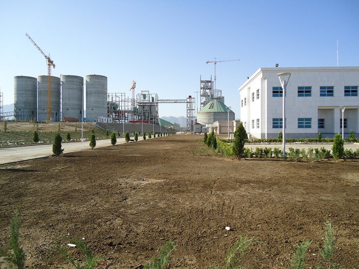 Jebel Cement Factory – industrial structures construction site in Balkanabat, Turkmenistan (photo 7)