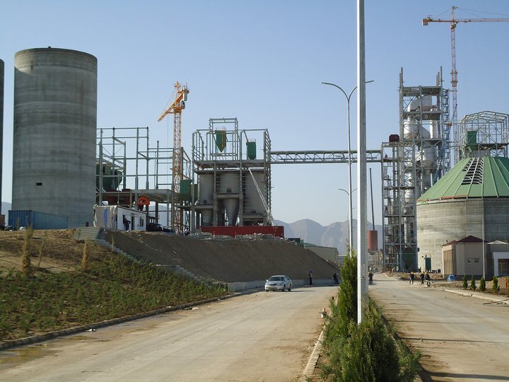 Jebel Cement Factory – industrial structures construction site in Balkanabat, Turkmenistan (photo 8)