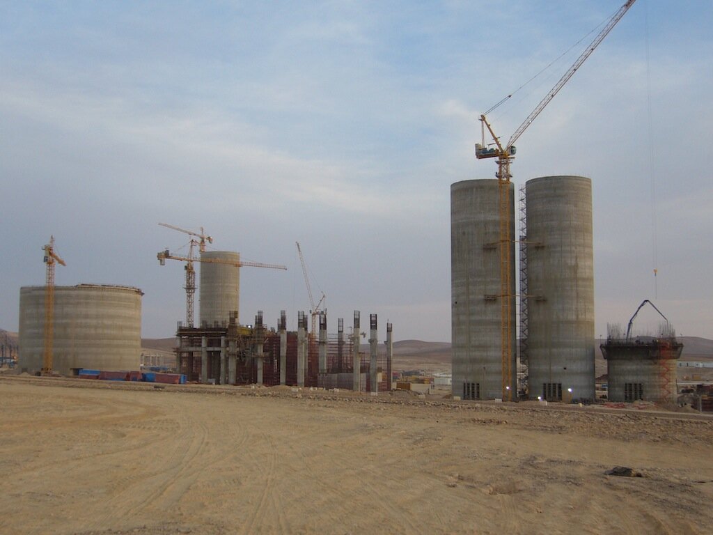 Al-Katrana Cement Factory – Silo Supervision – engineering construction site in Al-Qatrana, Jordan (photo 2)