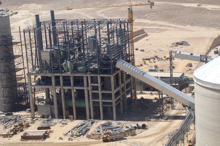 Al-Katrana Cement Factory – Silo Supervision – engineering construction site in Al-Qatrana, Jordan (photo 6)
