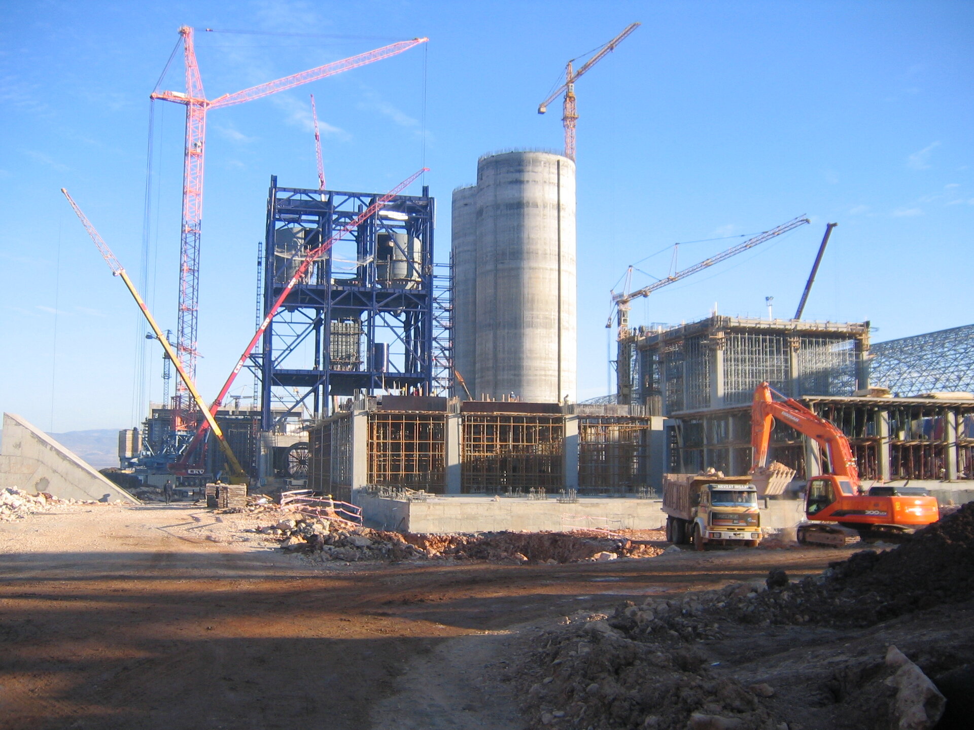 Çimko (SANKO) – Kahramanmaraş Cement Silos – silos construction site in Kahramanmaraş, Türkiye (photo 2)
