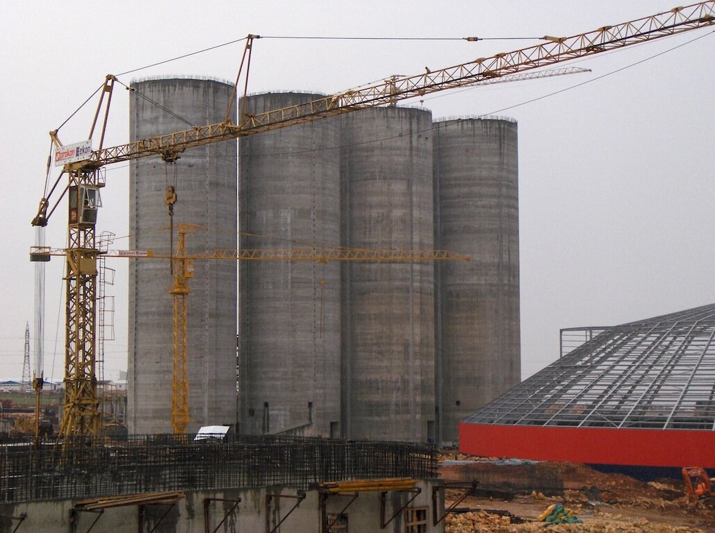 Çimko (SANKO) – Kahramanmaraş Cement Silos – silos construction site in Kahramanmaraş, Türkiye (photo 3)