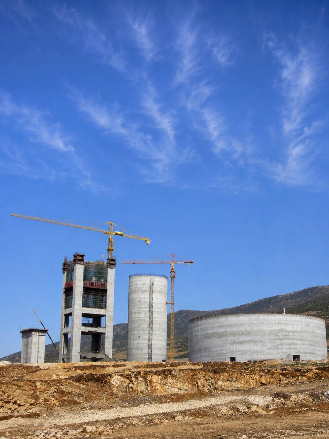 K.Ç.S Kahramanmaraş Çimento Fabrikası – Betonarme Yapılar