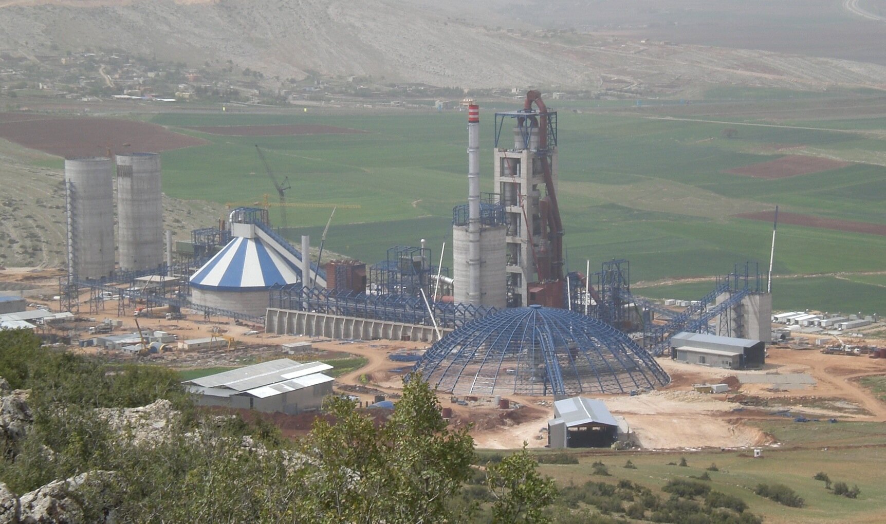 K.Ç.S Kahramanmaraş Cement Factory – Reinforced Concrete Structures – epc construction site in Kahramanmaraş, Türkiye (photo 2)