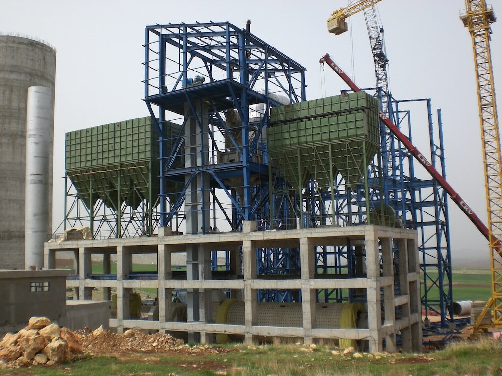 K.Ç.S Kahramanmaraş Cement Factory – Reinforced Concrete Structures – epc construction site in Kahramanmaraş, Türkiye (photo 7)
