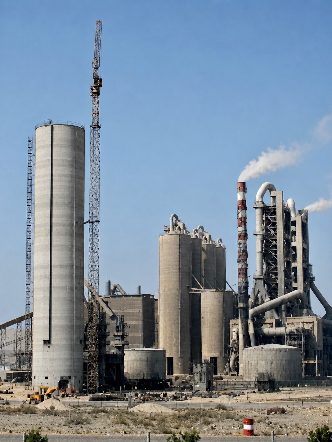 Sakufa Çimento Fabrikası – Betonarme Silo Yapıları