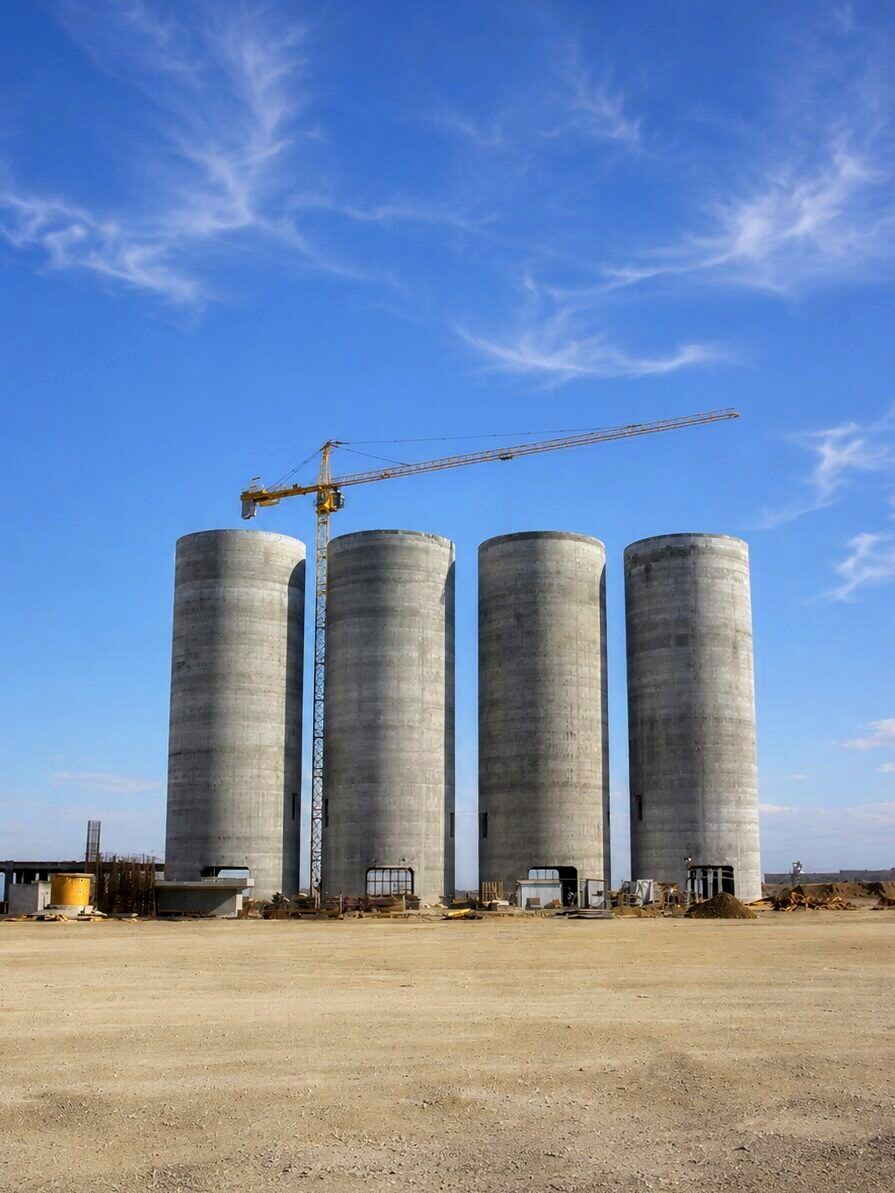 Kelete Çimento Fabrikası – Betonarme Silo Yapıları