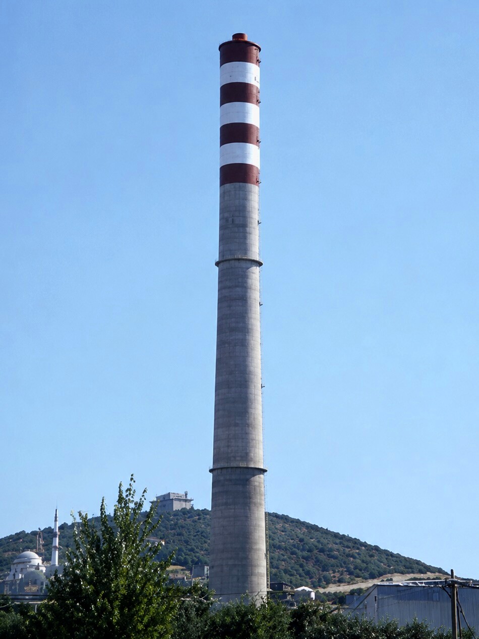 Çolakoğlu Termik Santrali – Betonarme Baca