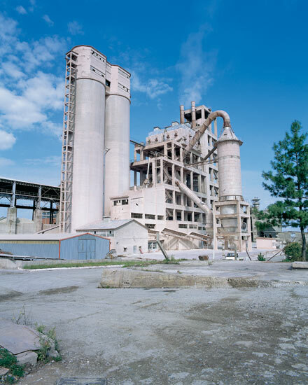 Ünye Cement Factory – Cement Packing Silo – silos construction site in Ordu (Ünye), Türkiye (photo 2)