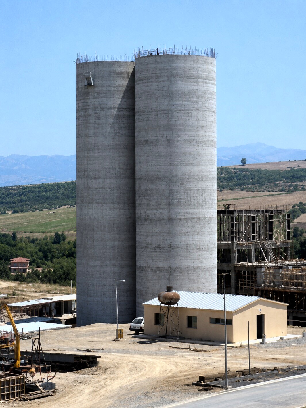 Yibitaş – Lafarge Samsun Çimento Fabrikası – Silolar ve Paketleme Ünitesi